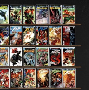 Huge Lot 140+ Comics with The Flash, Green Arrow, Warlord & More!