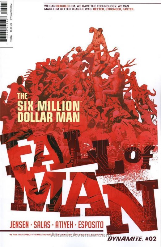 Six Million Dollar Man, The: Fall of Man #2 VF ; Dynamite