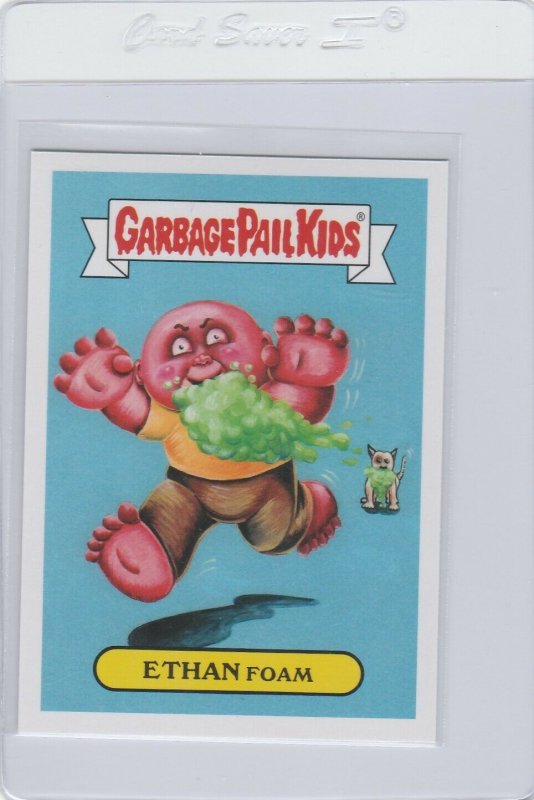 Garbage Pail Kids Ethan Foam 1b GPK 2017 Adam Geddon trading card sticker