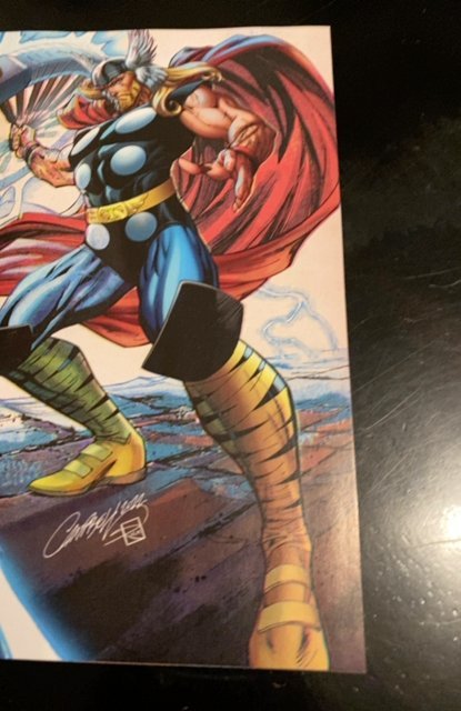 THOR #25 (Marvel Comics 2022) -- J Scott Campbell 1:100 VIRGIN Variant