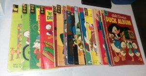 donald duck uncle scrooge 19 issue golden silver bronze age comic lot carl barks