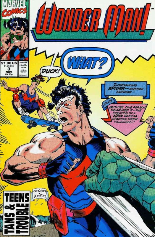 Wonder Man (2nd Series) #3 FN ; Marvel | 1st appearance Spider