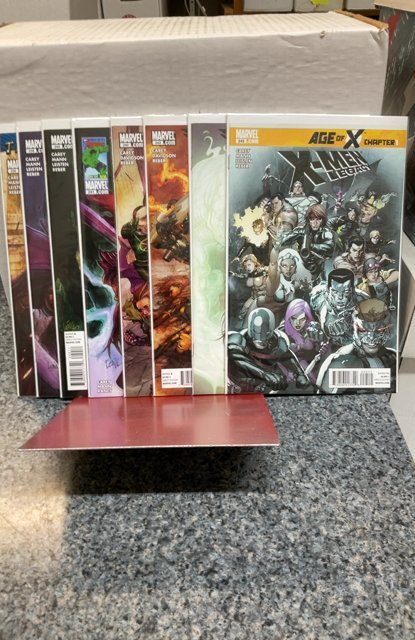 X-Men: Legacy #220-245 lot all books vg or better