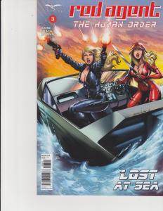 Red Agent Human Order #3 Cover D Zenescope Comic GFT NM Luis