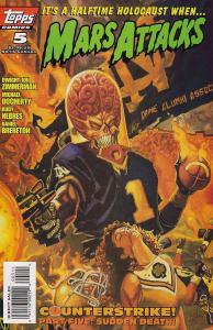 Mars Attacks (Vol. 2) #5 VF ; Topps | Dan Brereton