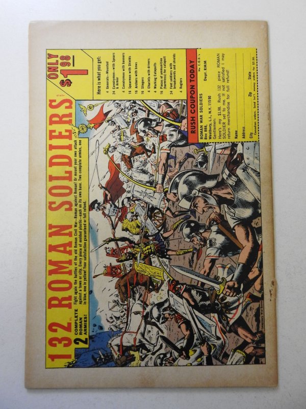 The Avengers #53 (1968) VG Condition cover and 1st wrap detached bottom staple