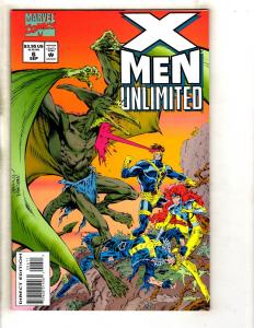 Lot Of 10 X-Men Unlimited Marvel Comic Books # 1 2 3 4 5 6 7 8 9 10 Gambit CR58