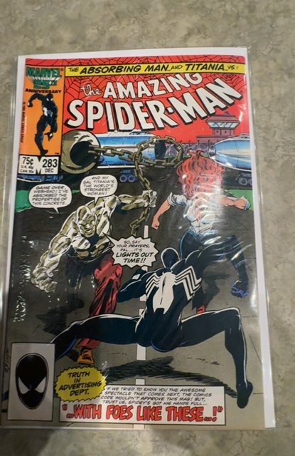 The Amazing Spider-Man #283 Direct Edition (1986) Spider-Man 