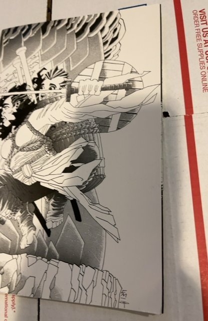 Ronin Book II #2 Wraparound Cover (2023) millet sketch cover