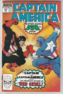 Captain America #350 (Feb-89) NM/MT Super-High-Grade Captain America