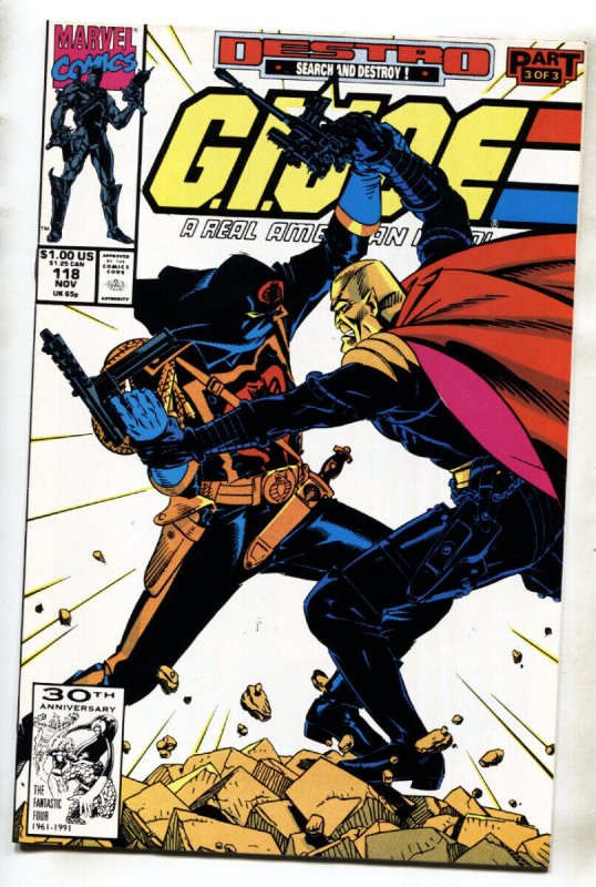 G.I. JOE #118 1991- Destro-Marvel-comic book