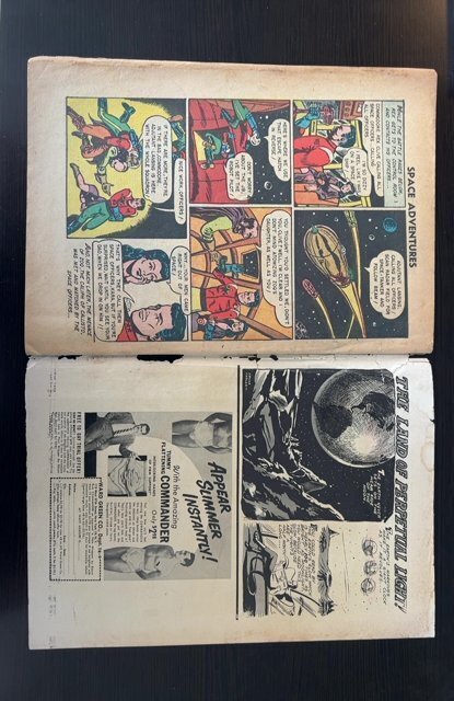 Space Adventures #2 (1952) classic cover. HTF