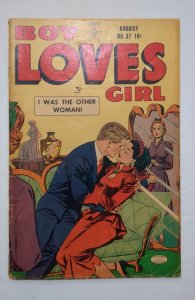 Boy Loves Girl #37 (1953) G/VG 3.0