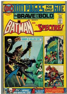 BRAVE & BOLD 116 G-VG Jan. 1975