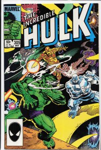 The Incredible Hulk #305 (1985) Hulk
