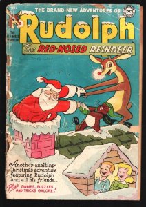 Rudolph The Red-Nosed Reindeer 1952-DC Comics low grade