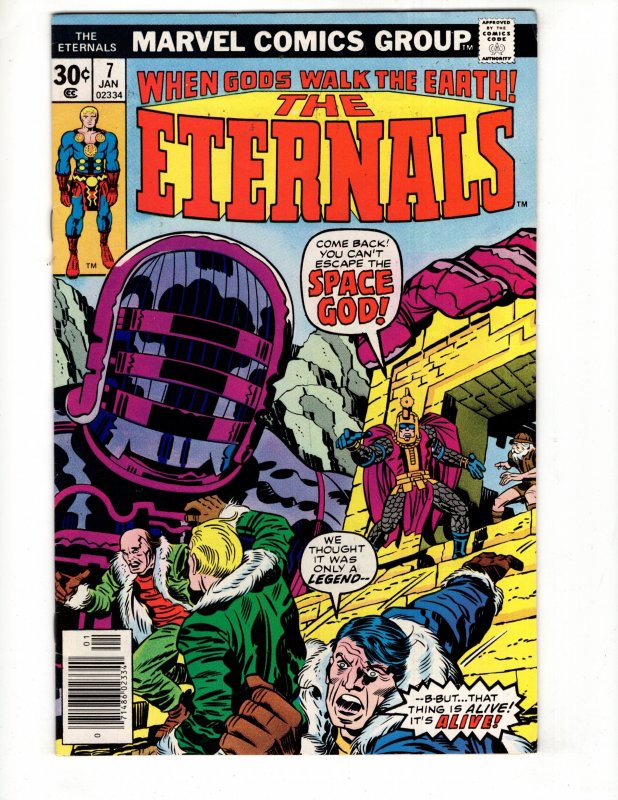 The Eternals #7 (1977) 1st Appearance The One Above All jack Kirby / ID#231