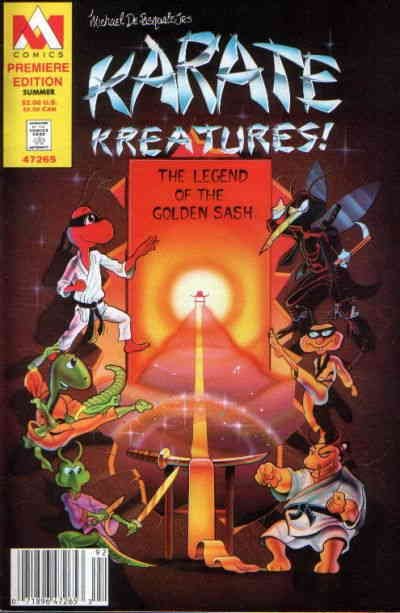 Karate Kreatures #1 VF ; MA