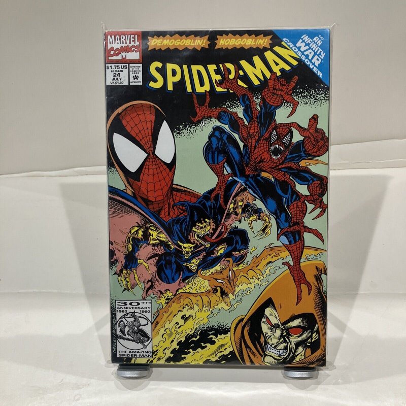 SPIDER-MAN #24 (1992 Marvel) 1ST APPEARANCE OF DOPPLEGANGER