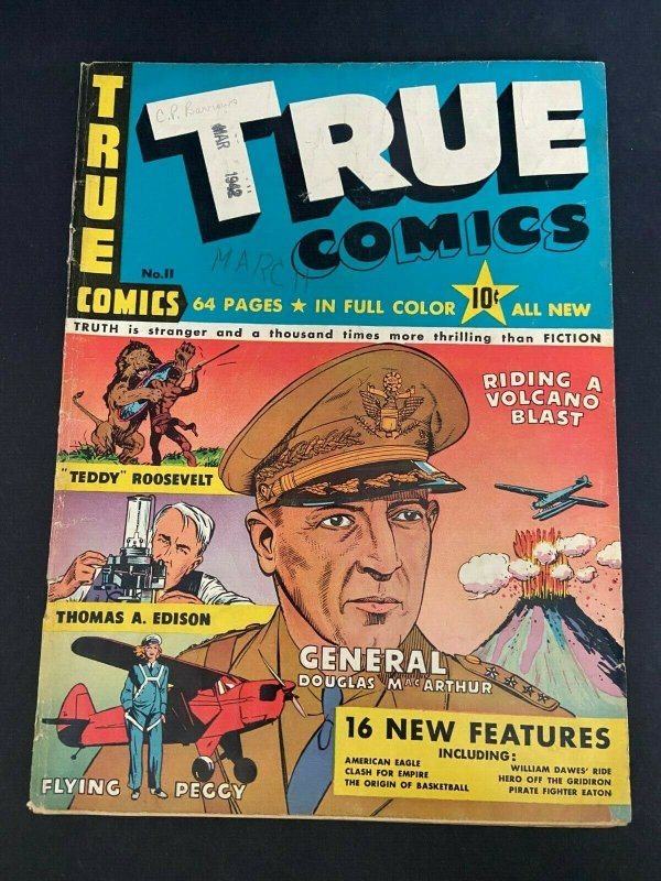 True Comics 11 VG-/VG (True Comics Press Apr. 1942)