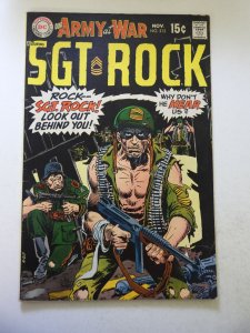 Our Army at War #212 (1969) VG+ Condition centerfold detached at 1 staple