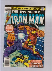 IRON MAN #108 - Keith Pollard Cover (6/6.5) 1978