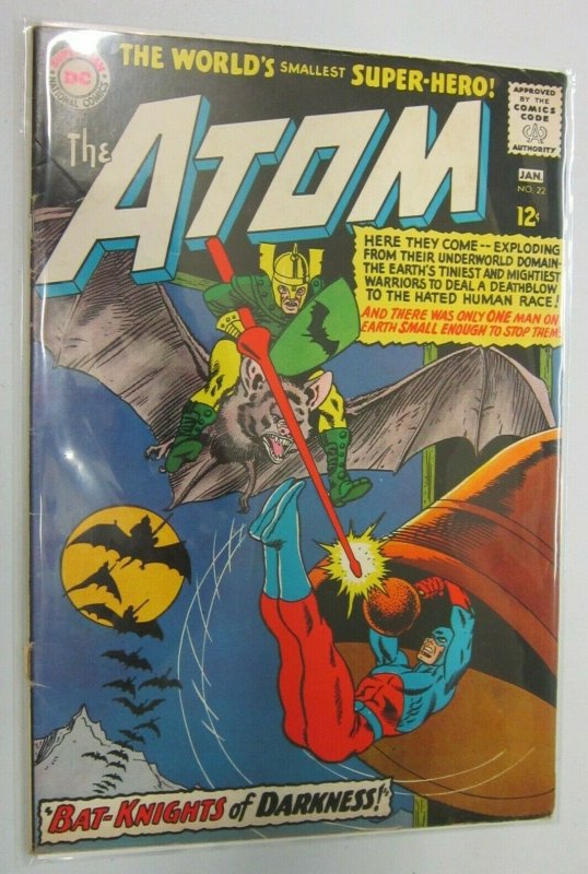 Atom #22 cover detached at one staple 3.0 (1966) 