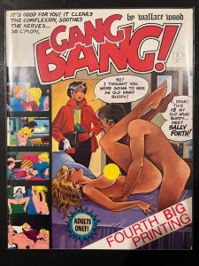 Gang Bang #1 (1980) FN 4th Print Wally Wood Sally Forth