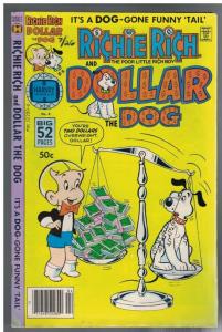 RICHIE RICH & DOLLAR THE DOG 4 VG+ Oct. 1978