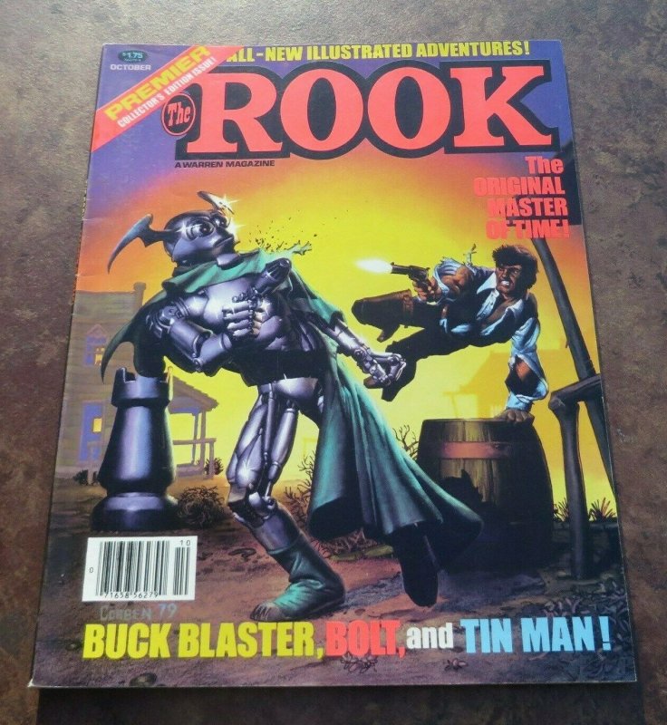 Rook #1 Magazine FN/VF 1979 Science Fiction Buck Blaster Bolt Tin Man Action