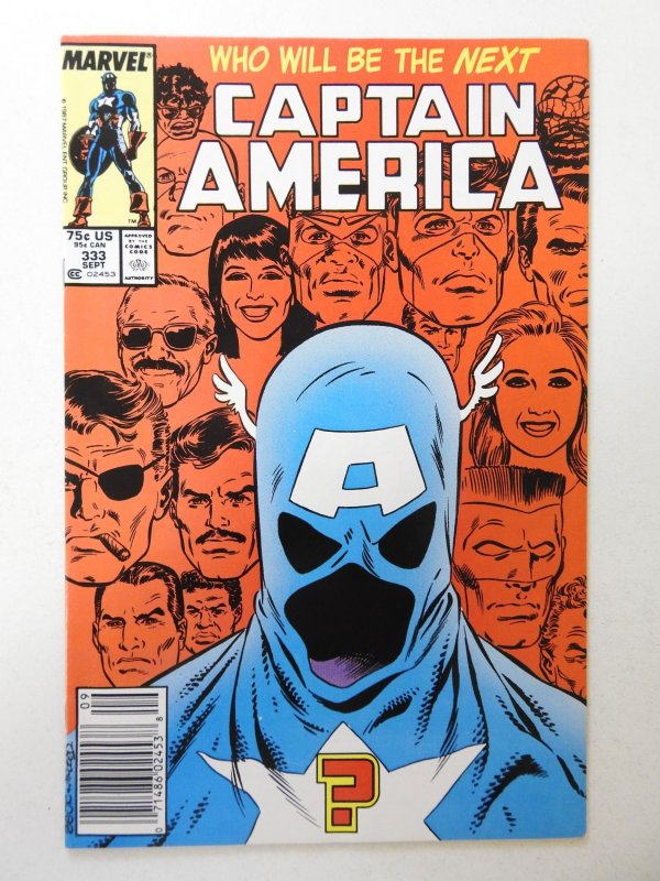 Captain America #333 (1987) FN/VF Condition!