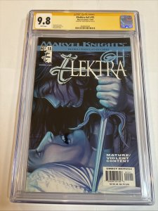 Elektra (2002) # v2 # 15 (CGC 9.8 SS) Signed Greg Horn •Marvel Comics Census = 2