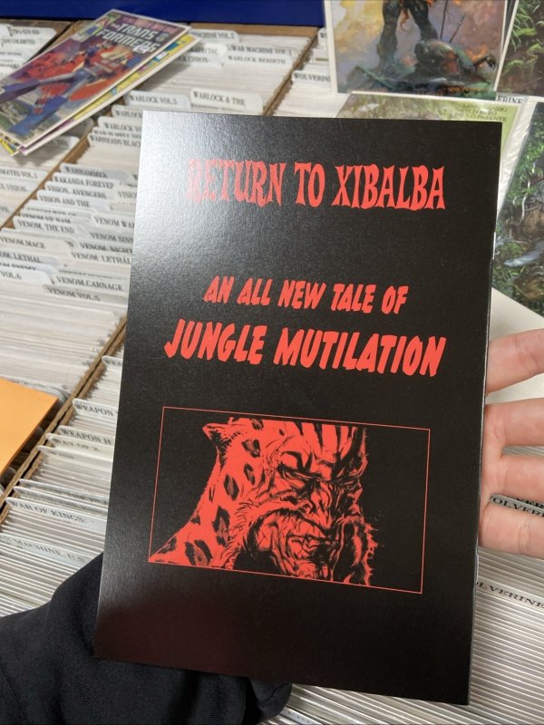 JAGUAR GOD #0-7  Verotik Comics 1996 FULL SET  Frazetta Danzig +return To Xibala