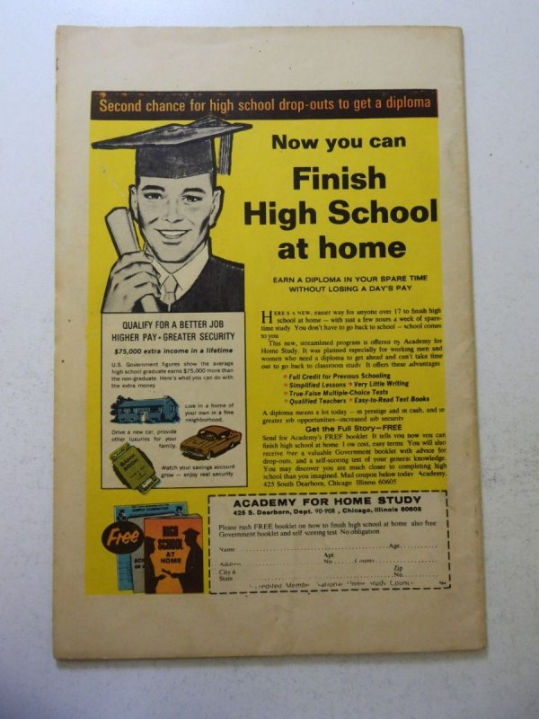 Space Adventures #8 (1969) VG Condition