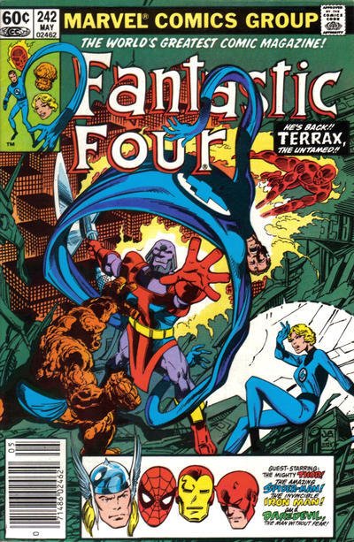 Fantastic Four (Vol. 1) #242 (Newsstand) GD ; Marvel | low grade comic John Byrn