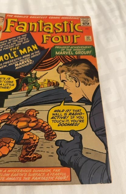 Fantastic Four #22 (1964)The Moleman see description