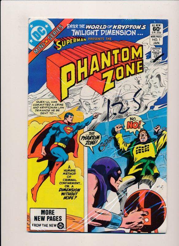 DC Complete Mini-Series THE PHANTOM ZONE #1-4 FINE/VERY FINE (PF86)