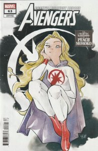 Avengers (2018) #63 NM The Marvel Universe Peach MoMoKo Variant Cover