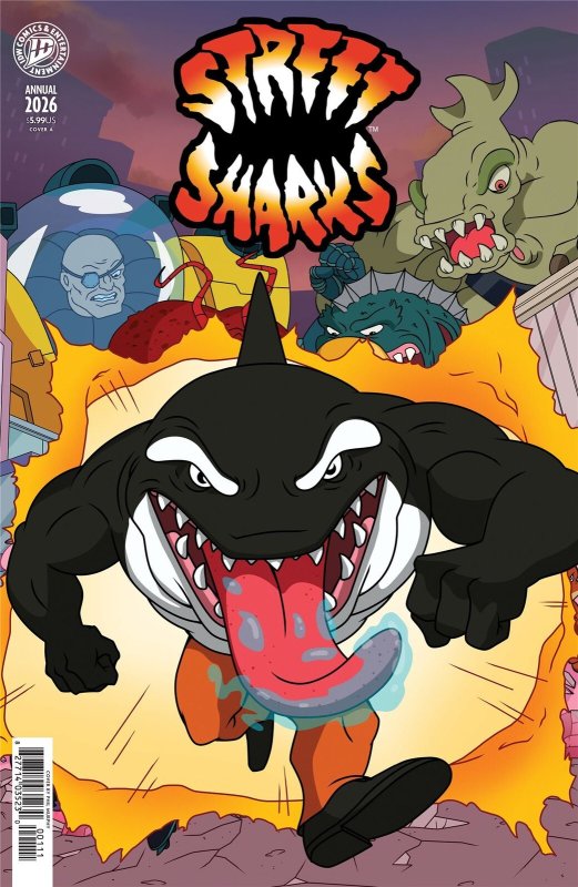 Street Sharks: Annual 2026 Cover A (Murphy) IDW Publishing Comic Book 2026