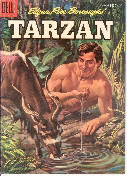 TARZAN 78 VG+   March 1956 COMICS BOOK