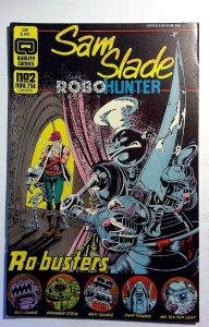 Sam Slade RoboHunter #2 (1986) Quality Comics 1st Print Comic Book