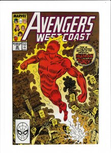 Avengers West Coast #50 (1989) VF-