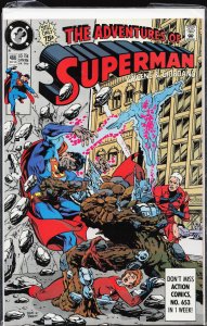 Adventures of Superman #466 (1990) Superman