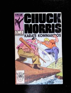 Chuck Norris Karate Kommandos #3  Star Comics/Marvel Comics 1987 FN