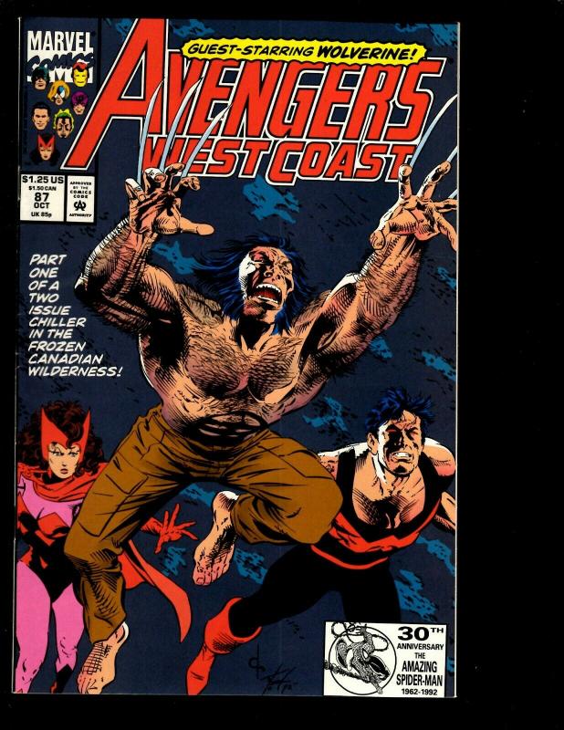 12 West Coast Avengers Marvel Comics # 85 86 87 88 89 90 91 92 93(2) 94 95 GK6