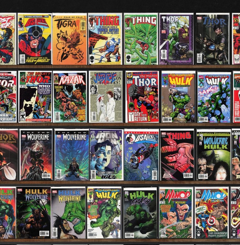 Huge Lot 150+ Comics with Namor, The Sub Mariner, Iron Man, Wolverine & More!