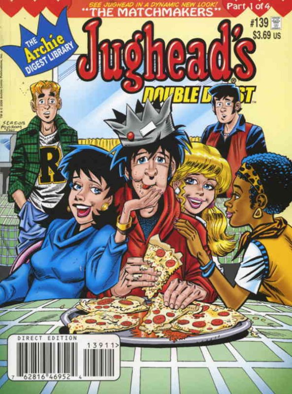 Jughead's Double Digest #139 FN ; Archie | Pizza Cover