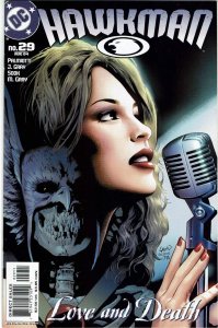 Hawkman #29 (2002 v4) Jimmy Palmiotti Hawkgirl NM