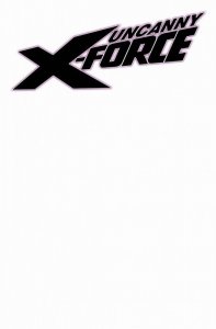 Uncanny X-Force #1 Blank Variant Comic Book 2010 - Marvel 