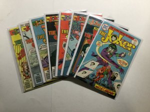 Joker 2-9 2 3 4 5 6 7 8 9 Lot Run Set Near Very Fine Vf 8.0 Dc Comics